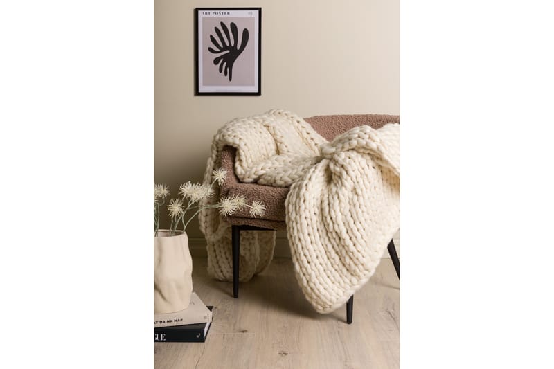 Kate Pläd 130x170 cm - Beige - Textil & mattor - Filtar, kuddar & plädar - Filtar & plädar