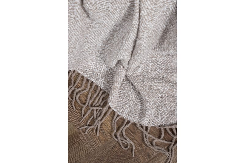 Kullie Pläd 130x170 cm - Grå/Vit - Textil & mattor - Filtar, kuddar & plädar - Filtar & plädar