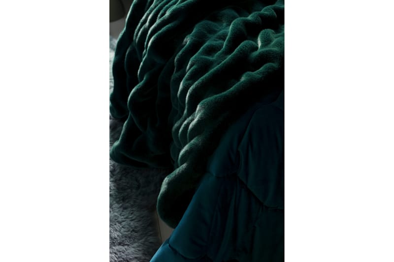 Luna Filt 150x125 cm - Grön - Textil & mattor - Filtar, kuddar & plädar - Filtar & plädar
