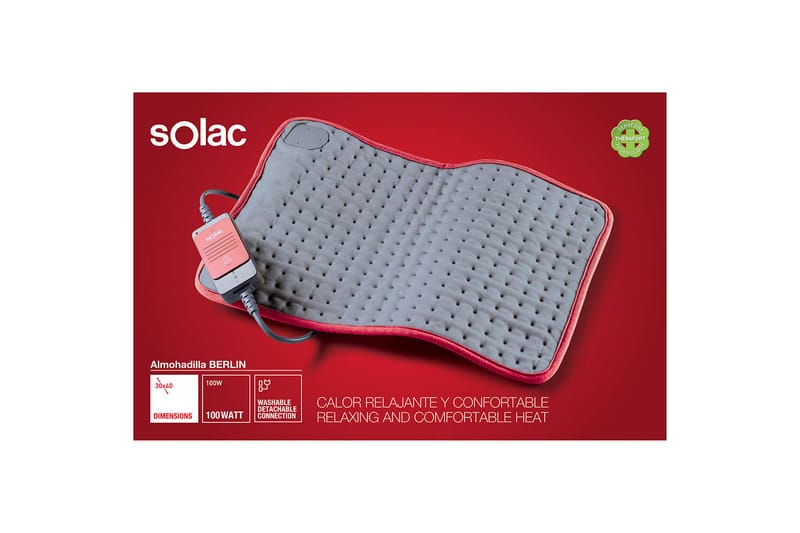 SOLAC Värmedyna Berlin 100W - Textil & mattor - Filtar, kuddar & plädar - Filtar & plädar - Värmefilt