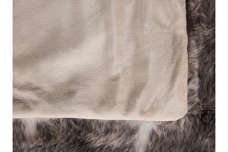 Taddart Pläd 150x200 cm Tvåsidig - Brun/Vit - Textil & mattor - Filtar, kuddar & plädar - Filtar & plädar