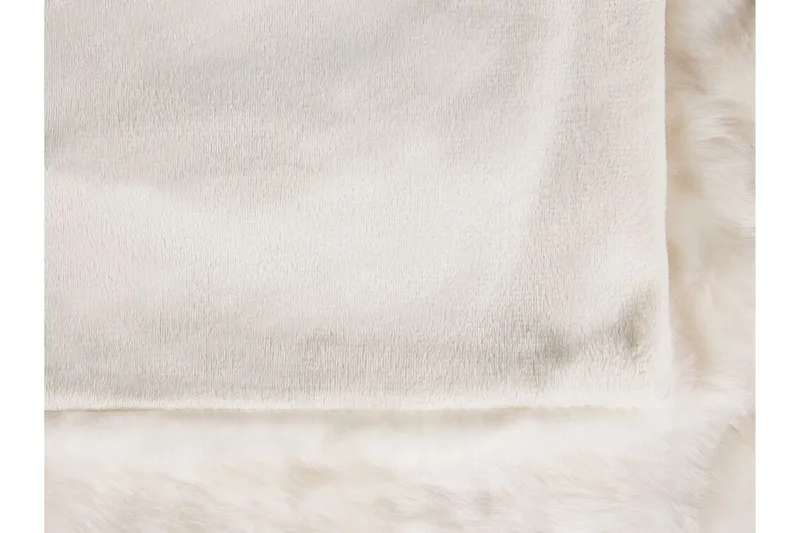 Tourza Pläd 150x200 cm Tvåsidig - Vit - Textil & mattor - Filtar, kuddar & plädar - Filtar & plädar