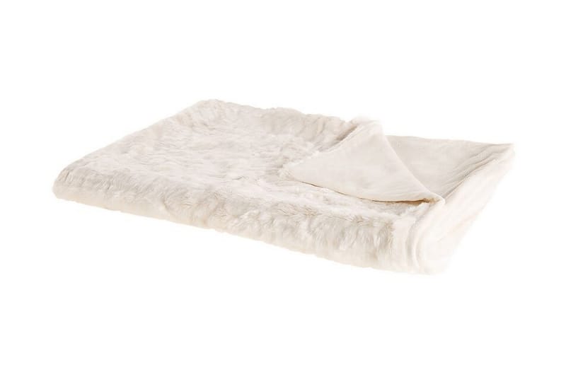 Tourza Pläd 150x200 cm Tvåsidig - Vit - Textil & mattor - Filtar, kuddar & plädar - Filtar & plädar