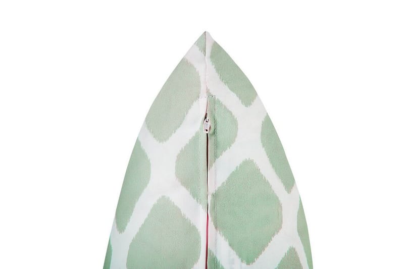 Flojen Utomhuskudde 42x60 cm - Grön/Vit - Textil & mattor - Filtar, kuddar & plädar - Utekudde