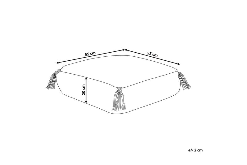 Golvkudde Seerani - Textil & mattor - Filtar, kuddar & plädar - Prydnadskudde & kuddfodral