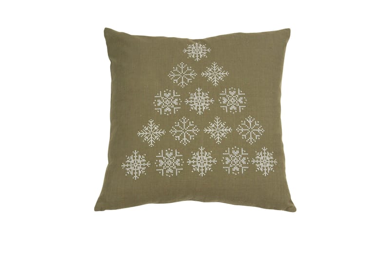 Gran Kuddfodral 48x48 cm, Grön