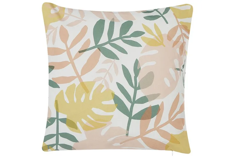 Grimer Utomhuskudde 45x45 cm, Vit/Grön/Rosa/Gul
