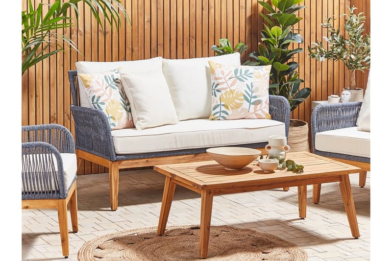 Grimer Utomhuskudde 45x45 cm - Vit/Grön/Rosa/Gul - Textil & mattor - Filtar, kuddar & plädar - Utekudde