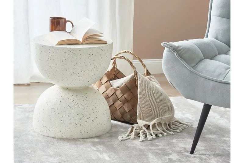 Jacksonville Soffbord 40 cm Rund - Vit - Möbler - Bord & matgrupper - Soffbord