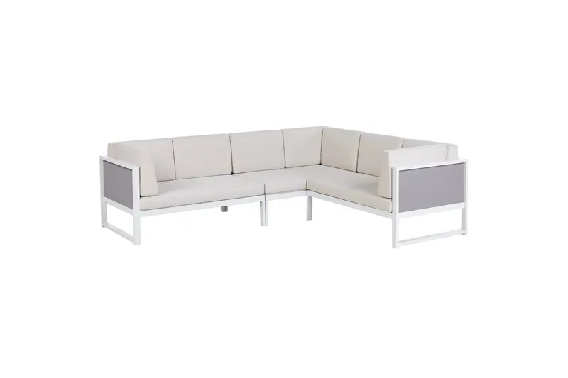 Kuddfodral Castella Vit - Vit - Utemöbler - Dynor - Dynöverdrag & utomhusklädsel