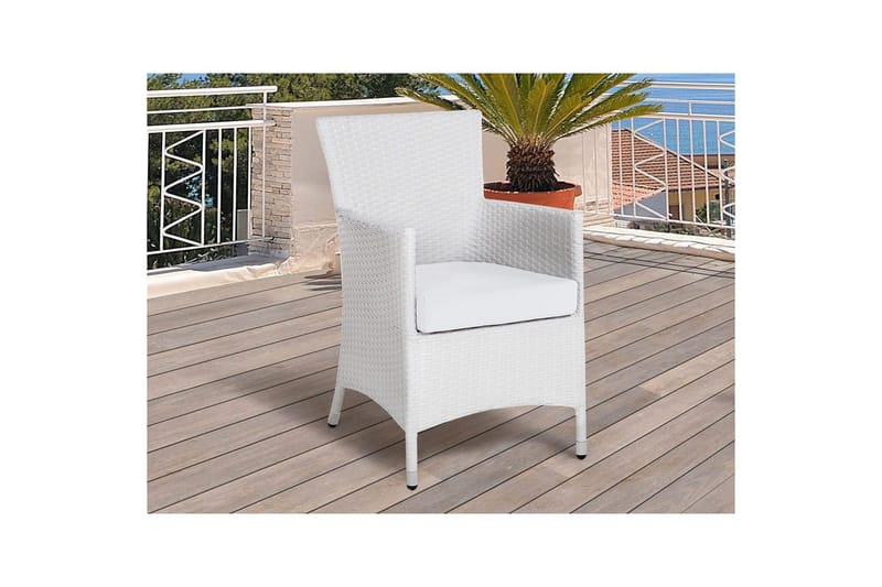 Kuddfodral Italy Vit - Vit - Utemöbler - Dynor - Dynöverdrag & utomhusklädsel