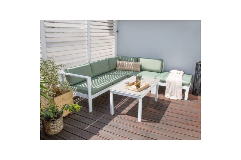 Kuddfodral Messina Grön - Grön - Utemöbler - Dynor - Dynöverdrag & utomhusklädsel