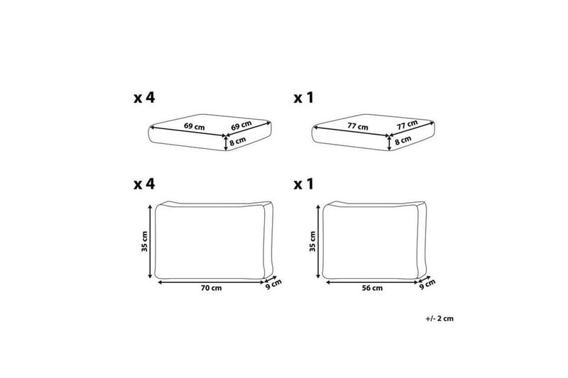 Kuddfodral Messina Grön - Grön - Utemöbler - Dynor - Dynöverdrag & utomhusklädsel