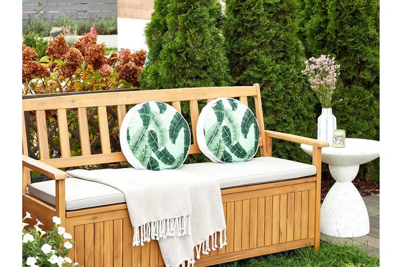 Langford Utomhuskudde 40 cm Rund - Grön - Textil & mattor - Filtar, kuddar & plädar - Utekudde