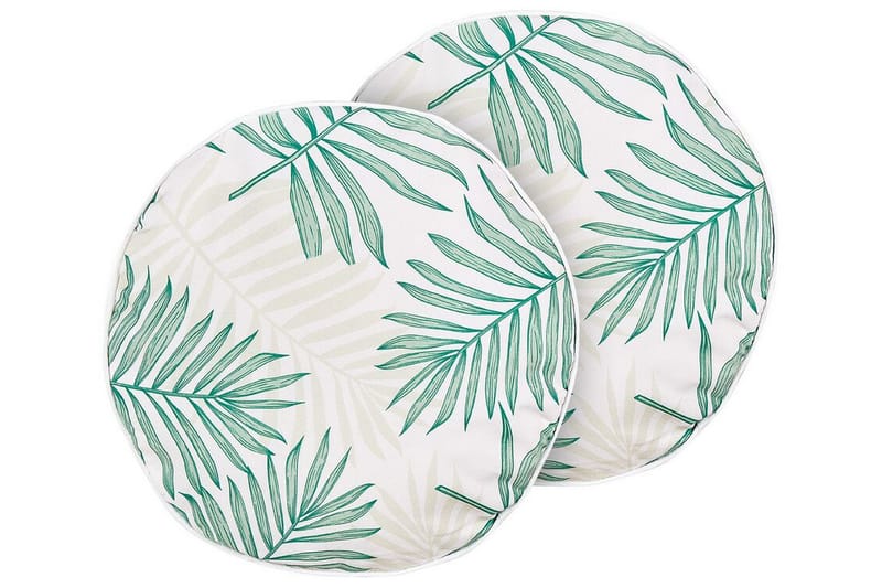 Laramie Utomhuskudde 40 cm Rund - Beige/Grön - Möbler - Bord & matgrupper - Soffbord