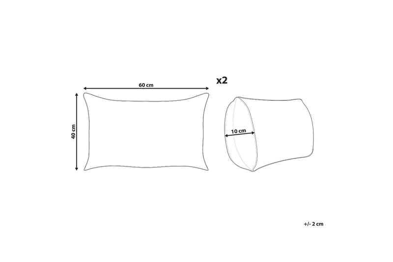 Laramie Utomhuskudde 42x60 cm - Beige/Grön - Textil & mattor - Filtar, kuddar & plädar - Utekudde