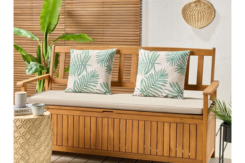 Laramie Utomhuskudde 45x45 cm - Beige/Grön - Textil & mattor - Filtar, kuddar & plädar - Utekudde