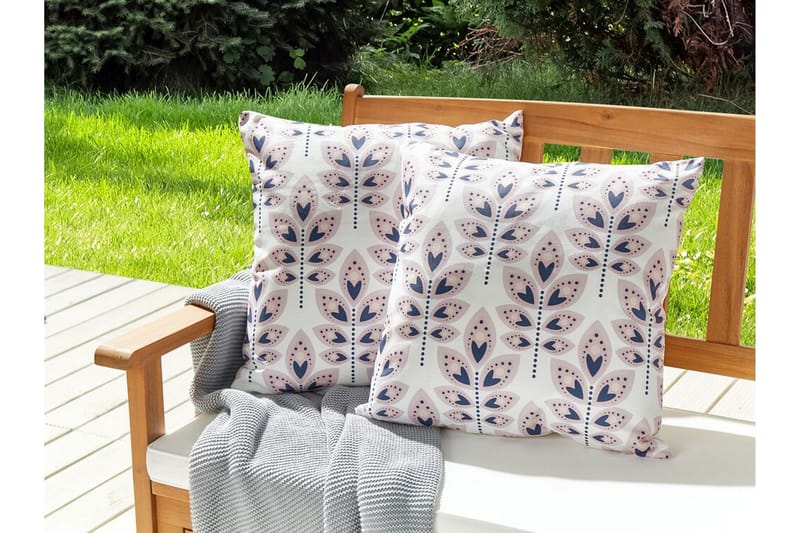 Latiano Utomhuskudde 45x45 cm - Beige/Rosa - Textil & mattor - Filtar, kuddar & plädar - Utekudde