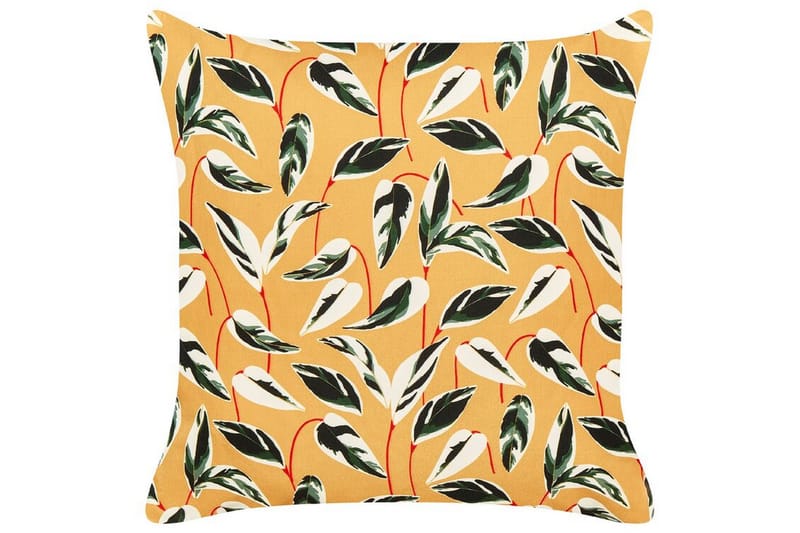 Macerata Utomhuskudde 45x45 cm, Gul/Grön/Vit