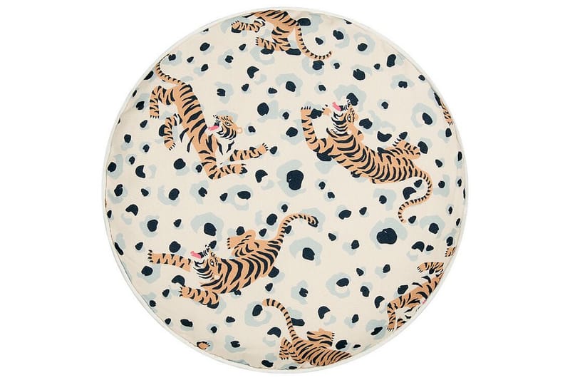 Matino Utomhuskudde 40 cm Rund 2 st - Beige/Blå/Brun - Textil & mattor - Filtar, kuddar & plädar - Utekudde