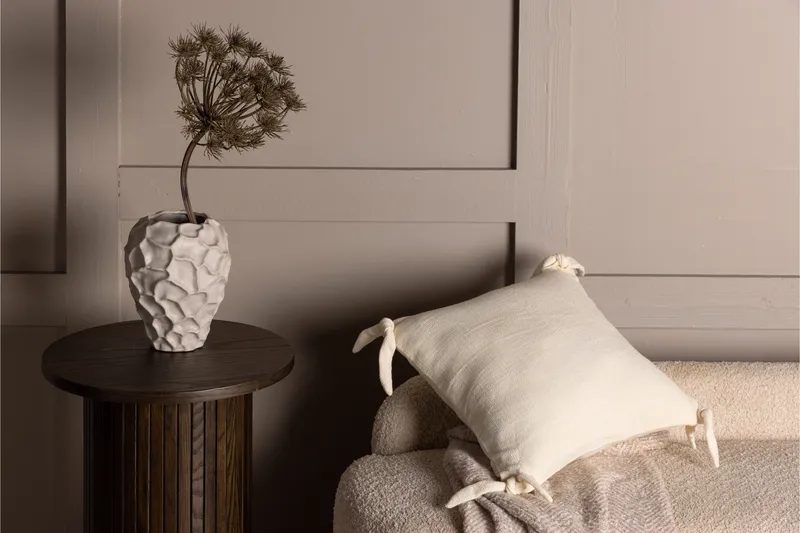 Nora Kuddfodral - Vit - Textil & mattor - Filtar, kuddar & plädar - Prydnadskudde & kuddfodral