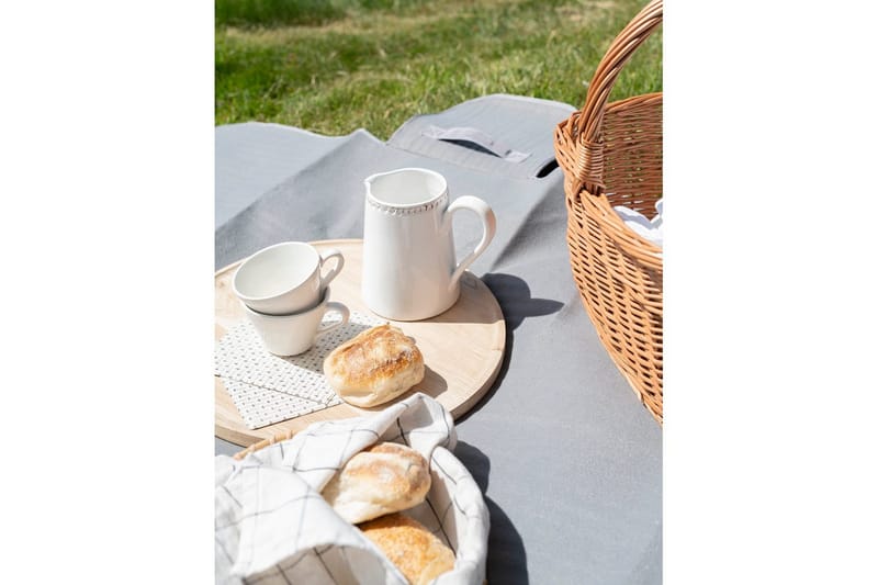 Picknic Pläd 130 x 150 cm - Grå - Textil & mattor - Filtar, kuddar & plädar - Filtar & plädar