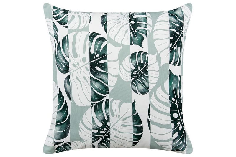 Piero Utomhuskudde 45x45 cm - Grön/Vit - Textil & mattor - Filtar, kuddar & plädar - Utekudde