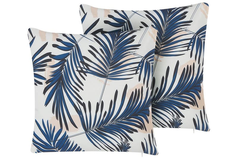 Pinawa Utomhuskudde 45x45 cm - Blå/Vit/Beige - Textil & mattor - Filtar, kuddar & plädar - Utekudde