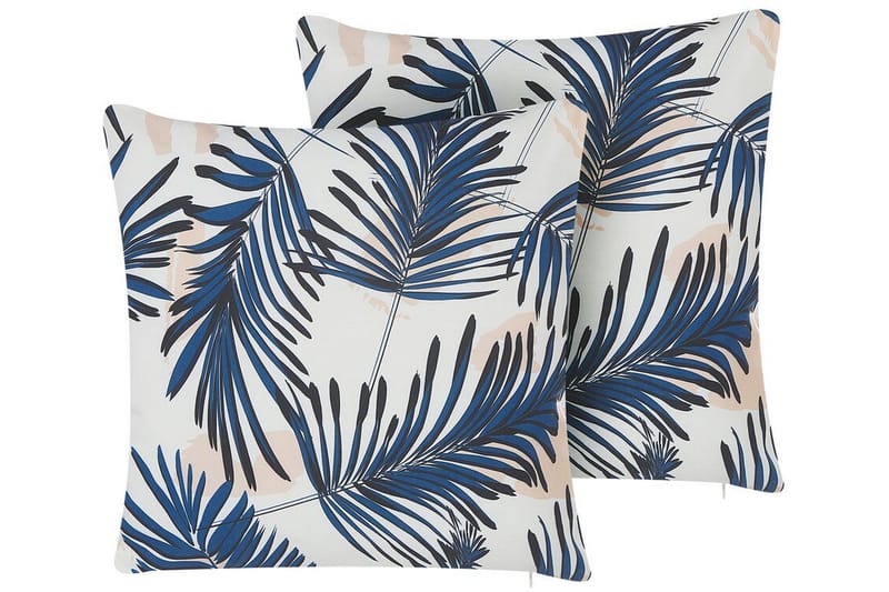 Pinawa Utomhuskudde 45x45 cm - Blå/Vit/Beige - Textil & mattor - Filtar, kuddar & plädar - Utekudde