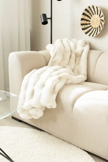 Pläd Åre 130x170 cm - Beige - Textil & mattor - Filtar, kuddar & plädar - Filtar & plädar