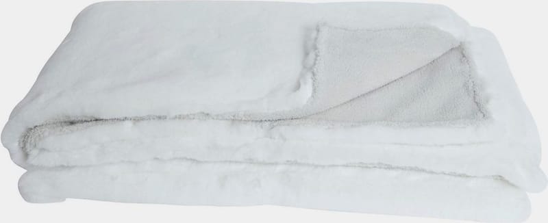 Pläd 130 x 170 cm - Vit, vit