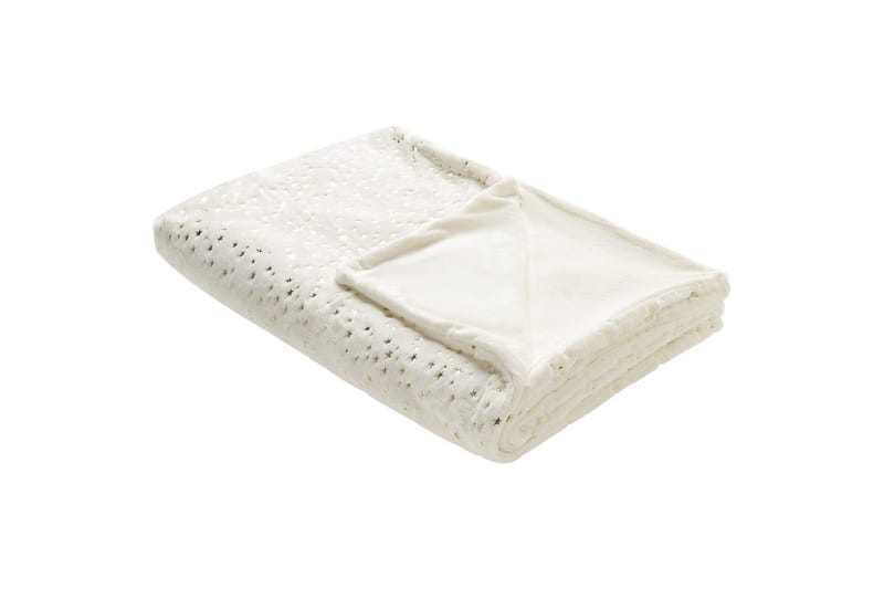 Pläd Alazeya Beige/guld, 150x200 cm, Beige/guld, 150x200 cm