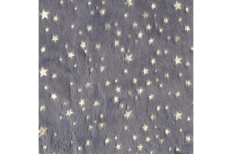 Pläd Alazeya Grå/guld, 130x180 cm - Grå/guld, 130x180 cm - Textil & mattor - Filtar, kuddar & plädar - Filtar & plädar
