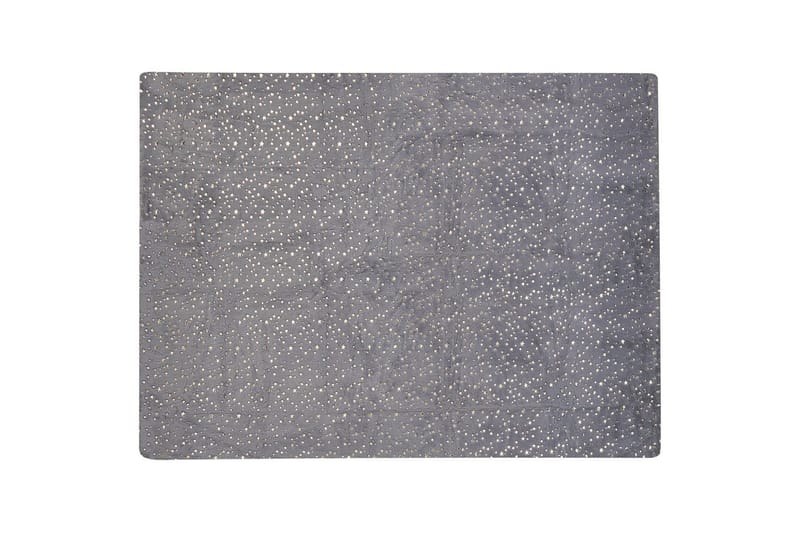Pläd Alazeya Grå/guld, 130x180 cm - Grå/guld, 130x180 cm - Textil & mattor - Filtar, kuddar & plädar - Filtar & plädar
