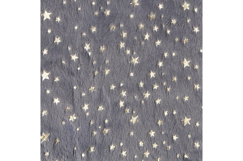 Pläd Alazeya Grå/guld, 130x180 cm - Grå/guld, 130x180 cm - Textil & mattor - Filtar, kuddar & plädar - Filtar & plädar