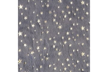 Pläd Alazeya Grå/guld, 150x200 cm - Grå/guld, 150x200 cm - Textil & mattor - Filtar, kuddar & plädar - Filtar & plädar