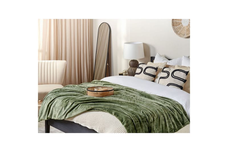 Pläd Bayburt Grön, 200x220 cm - Grön, 200x220 cm - Textil & mattor - Filtar, kuddar & plädar - Filtar & plädar