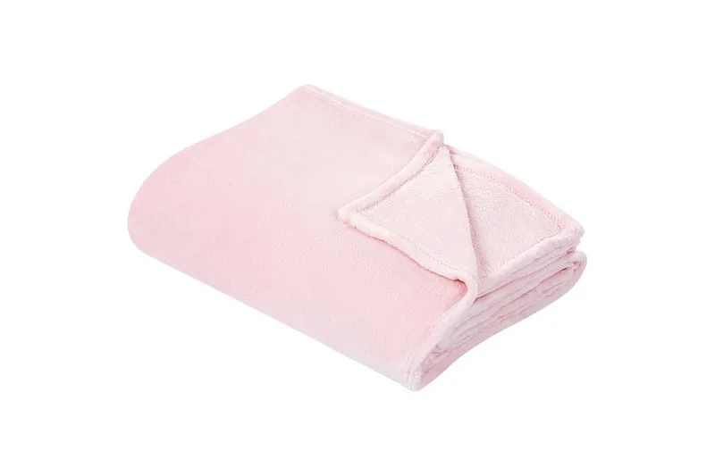 Pläd Bayburt Rosa, 150x200 cm - Rosa, 150x200 cm - Textil & mattor - Filtar, kuddar & plädar - Filtar & plädar