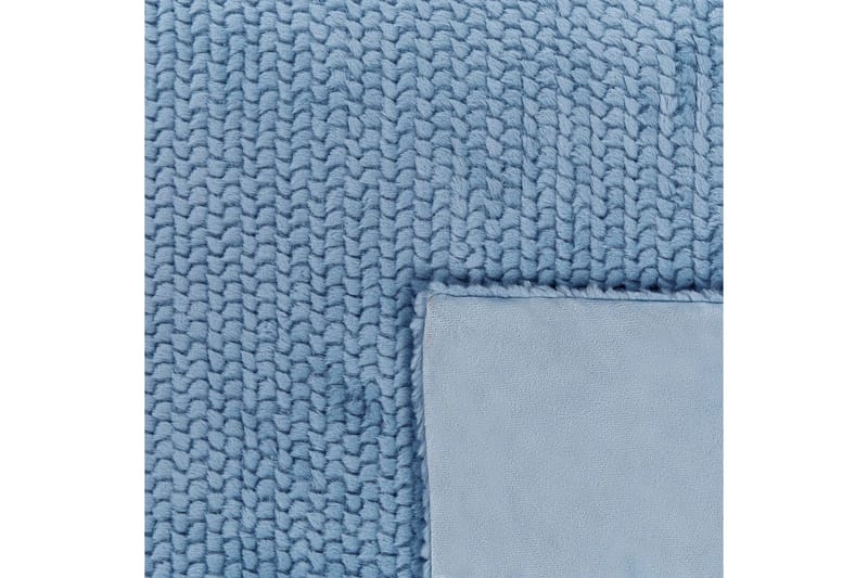 Pläd Bjas Blå, 200x220 cm - Blå, 200x220 cm - Textil & mattor - Filtar, kuddar & plädar - Filtar & plädar
