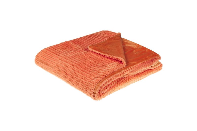 Pläd Bjas Orange, 200x220 cm - Orange, 200x220 cm - Textil & mattor - Filtar, kuddar & plädar - Filtar & plädar