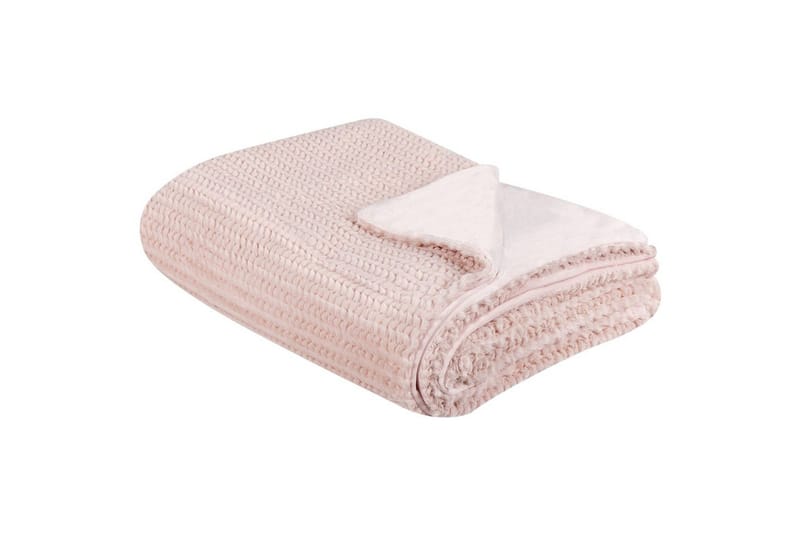 Pläd Bjas Rosa, 150x200 cm - Rosa, 150x200 cm - Textil & mattor - Filtar, kuddar & plädar - Filtar & plädar
