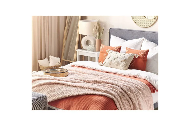 Pläd Bjas Rosa, 200x220 cm - Rosa, 200x220 cm - Textil & mattor - Filtar, kuddar & plädar - Filtar & plädar