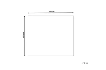Pläd Bjas Vit, 200x220 cm - Vit, 200x220 cm - Textil & mattor - Filtar, kuddar & plädar - Filtar & plädar