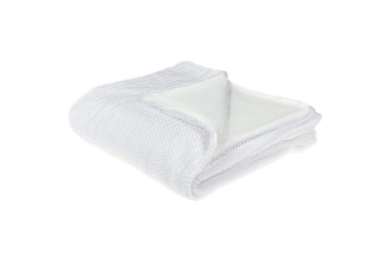 Pläd Bjas Vit, 200x220 cm - Vit, 200x220 cm - Textil & mattor - Filtar, kuddar & plädar - Filtar & plädar