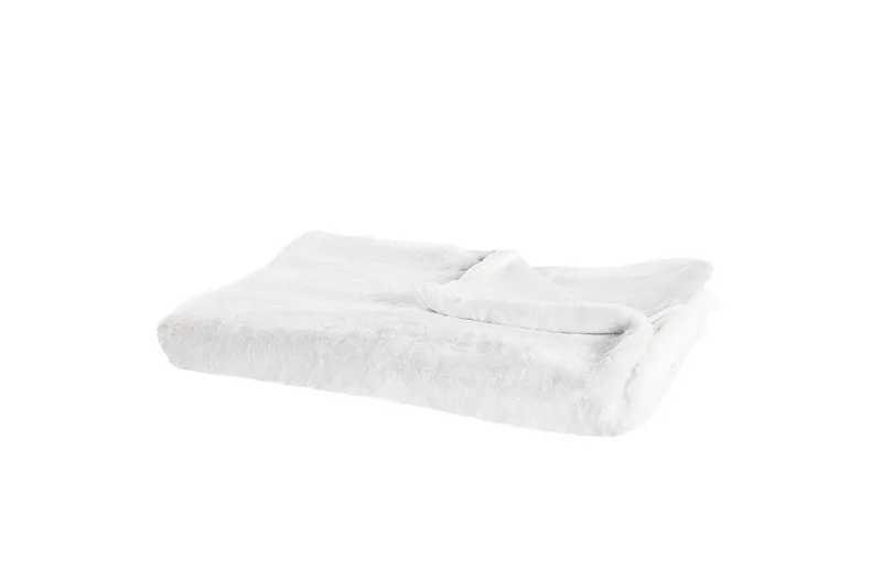 Pläd Chaab Vit, 200x220 cm, Vit, 200x220 cm