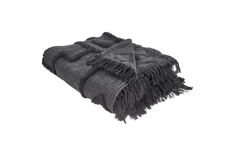 Pläd Chack Grå/svart, 200x220 cm, Grå/svart, 200x220 cm