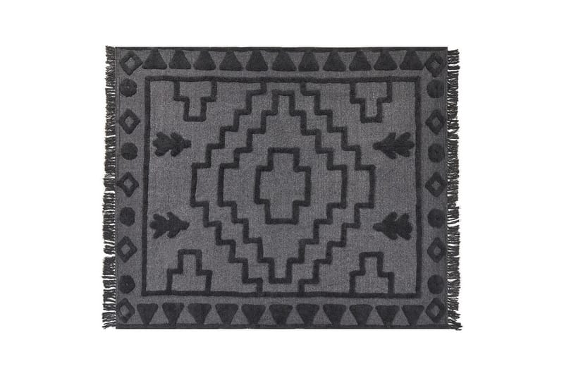 Pläd Chack Grå/svart, 200x220 cm - Grå/svart, 200x220 cm - Textil & mattor - Filtar, kuddar & plädar - Filtar & plädar