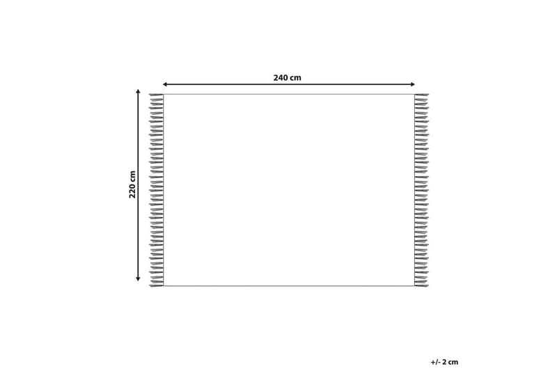 Pläd Chack Grå/svart, 220x240 cm - Grå/svart, 220x240 cm - Textil & mattor - Filtar, kuddar & plädar - Filtar & plädar