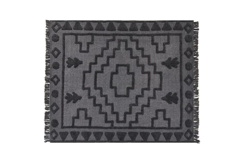 Pläd Chack Grå/svart, 220x240 cm - Grå/svart, 220x240 cm - Textil & mattor - Filtar, kuddar & plädar - Filtar & plädar