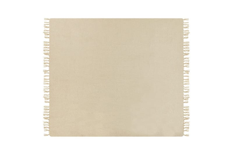 Pläd Chaohani Beige, 200x220 cm - Beige, 200x220 cm - Textil & mattor - Filtar, kuddar & plädar - Filtar & plädar